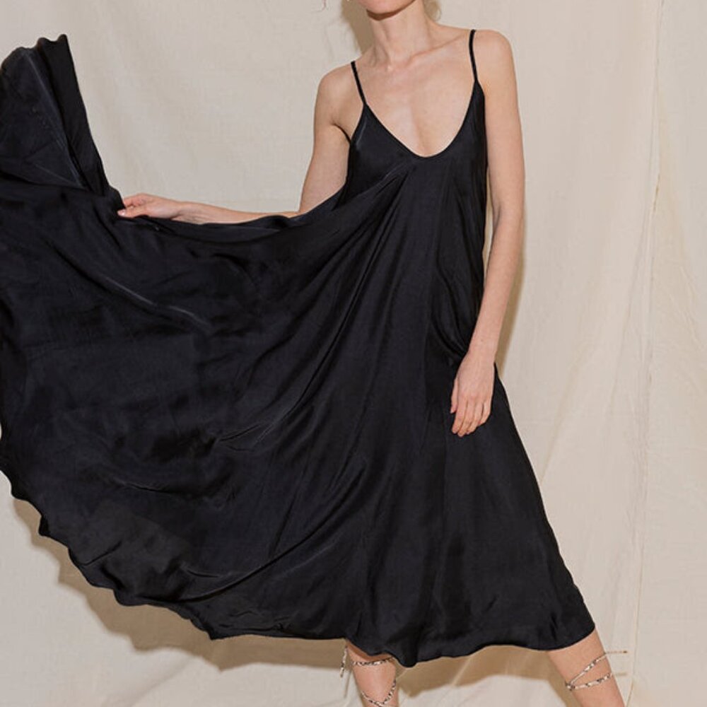Go With The Flow Oversized Maxi Dress